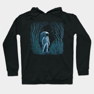 Cosmonaut in the forest Hoodie